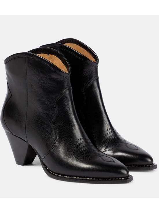 Isabel Marant Shoes - ISABEL MARANT Darizo Mid-Heel Ankle Boots Size 41